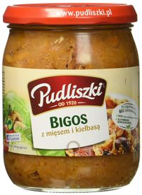 Bigos z mięsem i kiełbasą